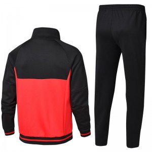 Custom Winter Polyester Fitted Blank Soccer Tracksuit Slim Fit With Your Logo for football team