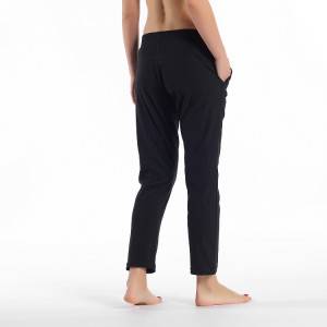 Sports jogger pants yoga workout pants with pockets casual outdoor women sportswear