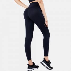 Women spandex sportswear youth black bandage tights sexy girls yoga leggings