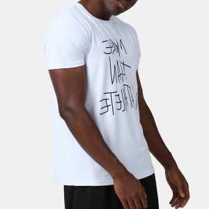 Customized Classic Round Neck Short Sleeve Blank Plain Custom Printing T shirts