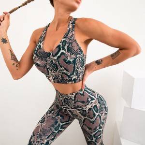 Women GYM Set Workout Clothes Sports Bra Fitness Leggings Sports Yoga Suits