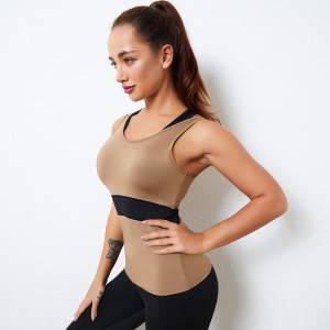 Customized women clothing sleeveless T-shirt vest women sports tank tops