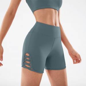 Custom yoga shorts sports shorts fitness shorts high-waisted butt lift yoga pants