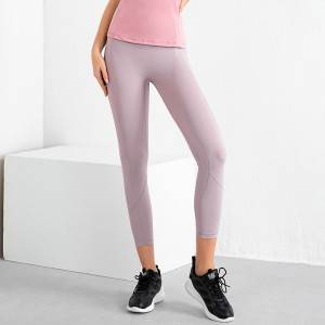 Women High Waist Workout Sport Pants Fitness Yoga Leggings With Custom Logo