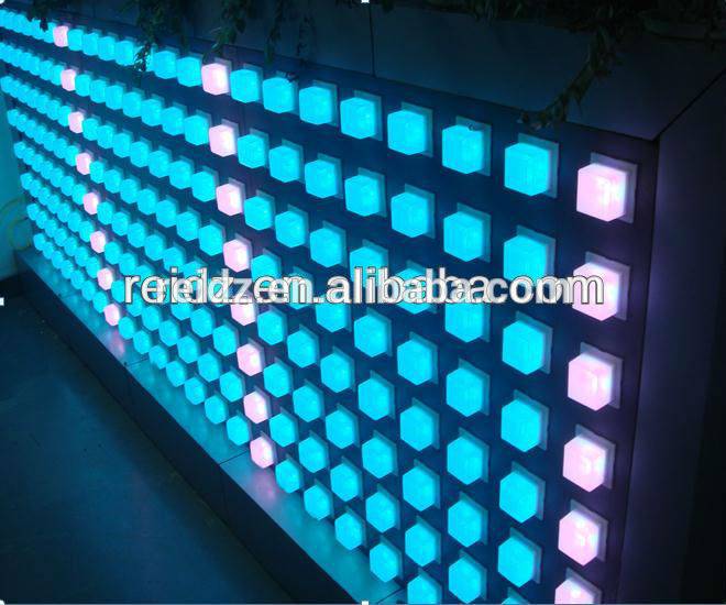 Full color stage / dj / night club decor used dmx 512 led pixel controller software