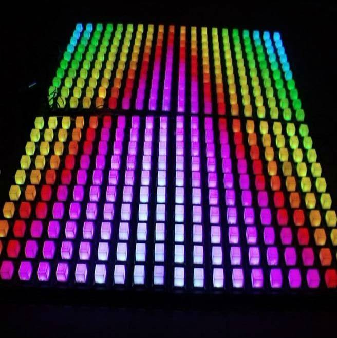 disco wall ceiling point pixel pixel rgb hdmi led disco light 12v