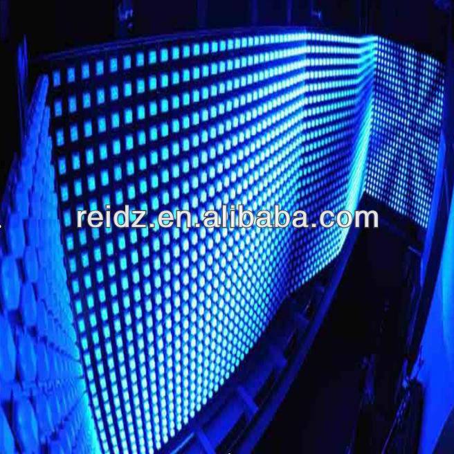 Waterproof easy install no need screw rgb led pixel light for dj booth stage