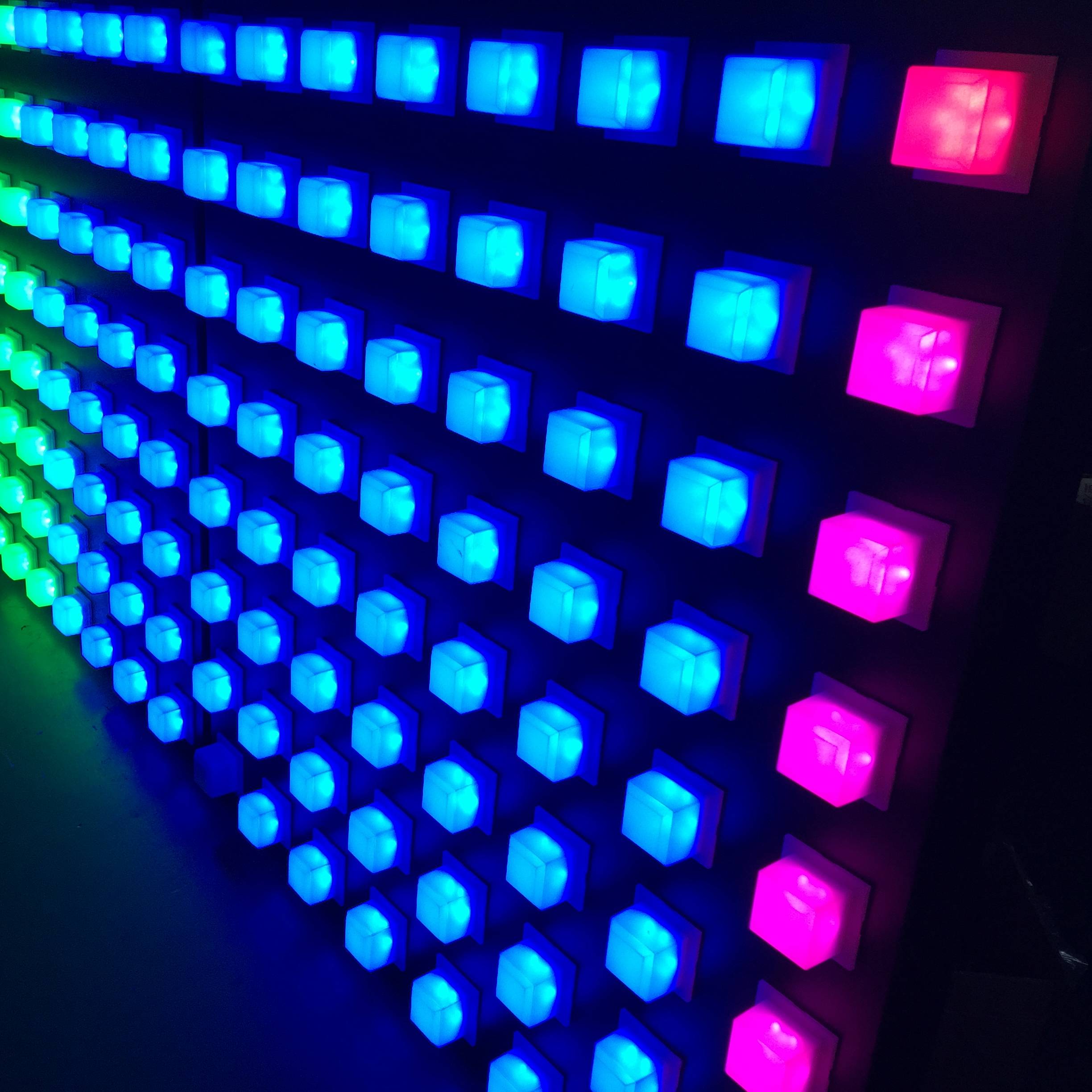 RGB full color SMD 5050 led stages lights pixel light DVI video displays screen