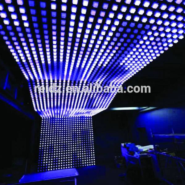 magical effect inflatable night club decor led dot matrix pixel lighting