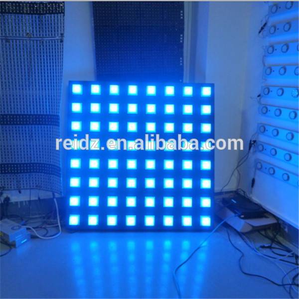 disco dj booth decor dmx square led point lights rgb16x16 led matrix