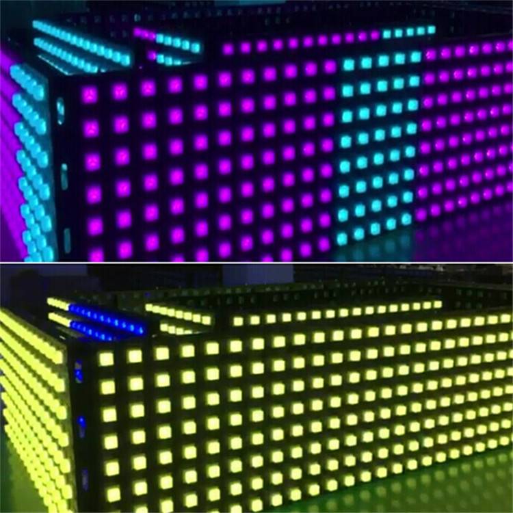 DMX/DVI P125 led pixel light panel wall