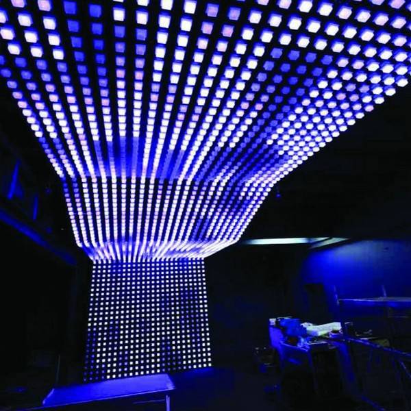 2015 new concept rgb dmx control led mall ceiling light