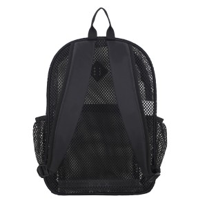 Multi-Purpose Mesh Backpack with Front Pocket, Adjustable Straps and Lash Tab