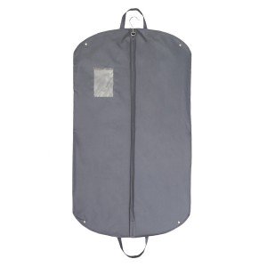 Oxford Travel Garment Bag Grey or Black 42″ or 62″