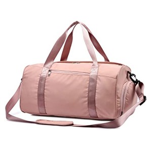 Women Light Weight Weekender Bag Travel Duffel Bag Sports Swim Bags Overnight Bag for Women Gym Bag with Shoe Compartment