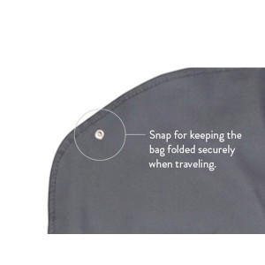 Oxford Travel Garment Bag Grey or Black 42″ or 62″