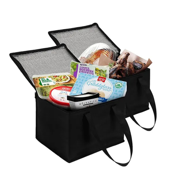 Economical Non-woven Polypropylene (6 Pack) Thermal Food Cooler Lunch Bag Featured Image