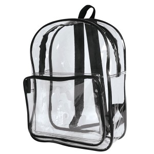 Transparent Clear PVC Backpack Waterproof Plastic School Backpack Bag