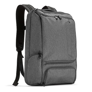 Deluxe Grey 15” Laptop Backpack Water Resistant Computer Bag