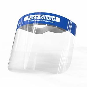 ORIENTMED Transparent PET Flip Up Anti Fog Face Shield with CE ISO FDA