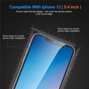 iPhone 12 series Corning Gorilla tempered glass screen protector