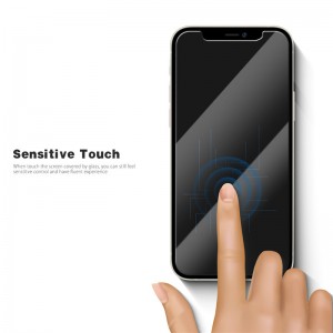 2.5D 0.33mm Clear Tempered Glass for iPhone 12 series