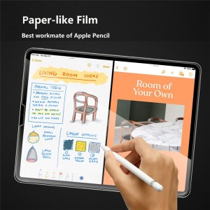 Paper feel film for iPad Pro 10.9″ with good writing experiences and protection of screen