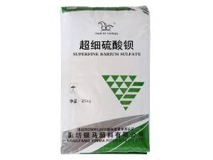 Natural barium sulfate