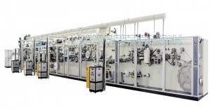 Chinese Professional Semi Servo Sanitary Napkin Machine - Full-servo Control Sanitary Napkin Production Line – Peixin