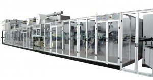 2019 China New Design Daily Hygiene Machine - Full-servo Control Underpad Production Line – Peixin