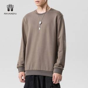 Custom Color Rew Neck Men Sweatshirt PY-NNW001