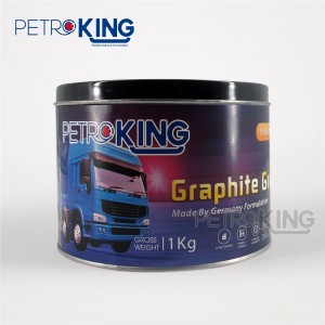Petroking Black Graphite Grease 1kg Iron Tin