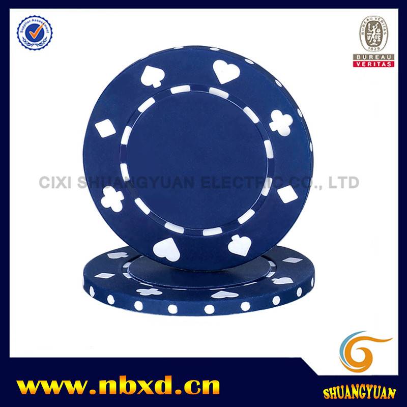 SY-E01 14g Clay Suited Poker Chip