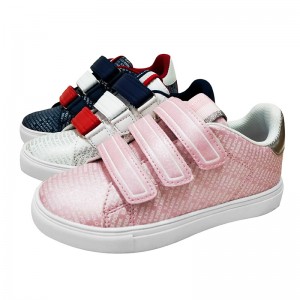 Kid Skateboard Shoes With Velcro