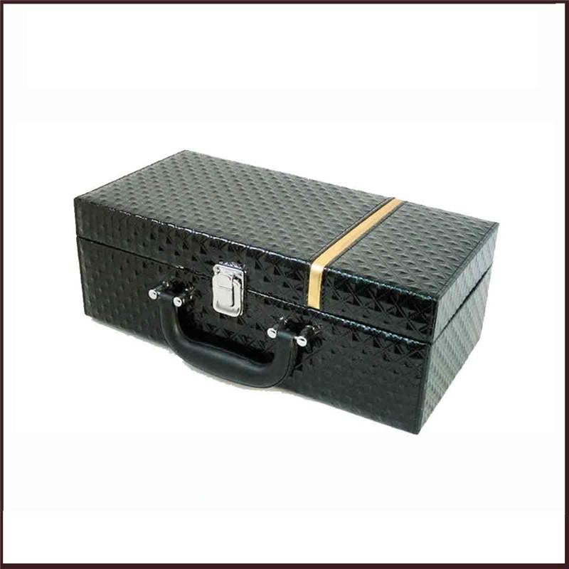 Single Leather Wine Box With Service Set Featured Image