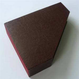 Dark Brown Pu Leather Document  Rack