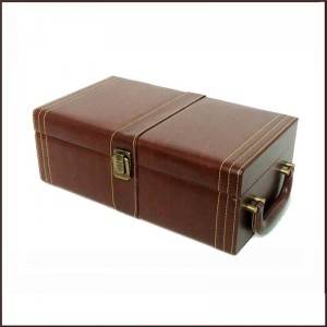 Leather Wine Box with Tools – Personalize...