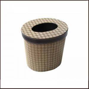 Round Shape Waste Bin Basket With Cover