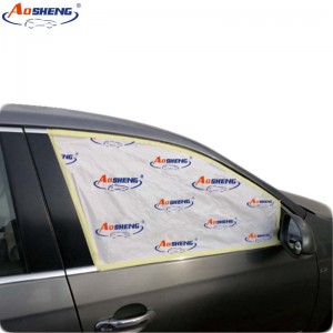 Plastic Paper Roll for Car Paint Masking