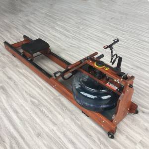 Upright water rower