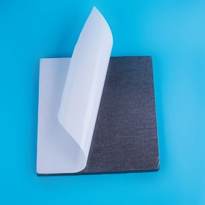 foam with adhesive with paper or film backing