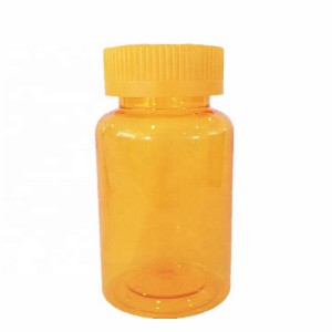 Capsule Bottle PET Yellow
