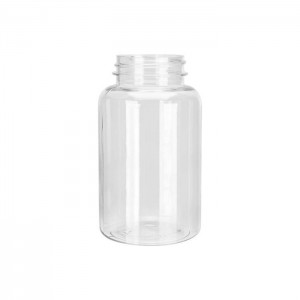 Capsule Bottle PET Transparent