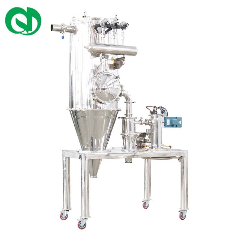 Lab-use Fluidized-bed Jet Mill For 1-10kg Capacity Featured Image