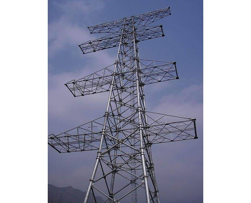 Electric angle steel tower
