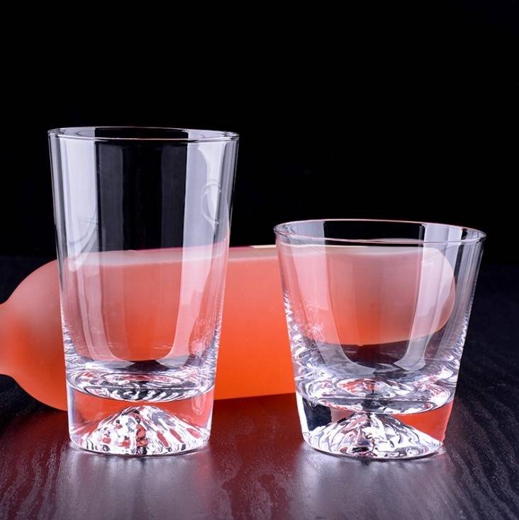 Hot sales  handmade high borosilicate glass Heat resistant glass tea cup