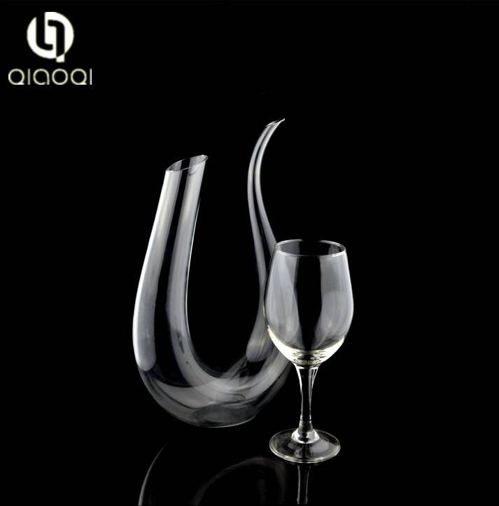Hand made Lead free Fashion Crystal Glass Wine Decanter