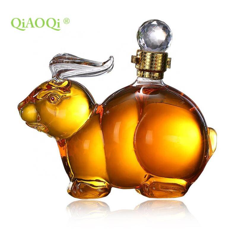 Vodka tequila wine whisky glass bottle in fashion style
