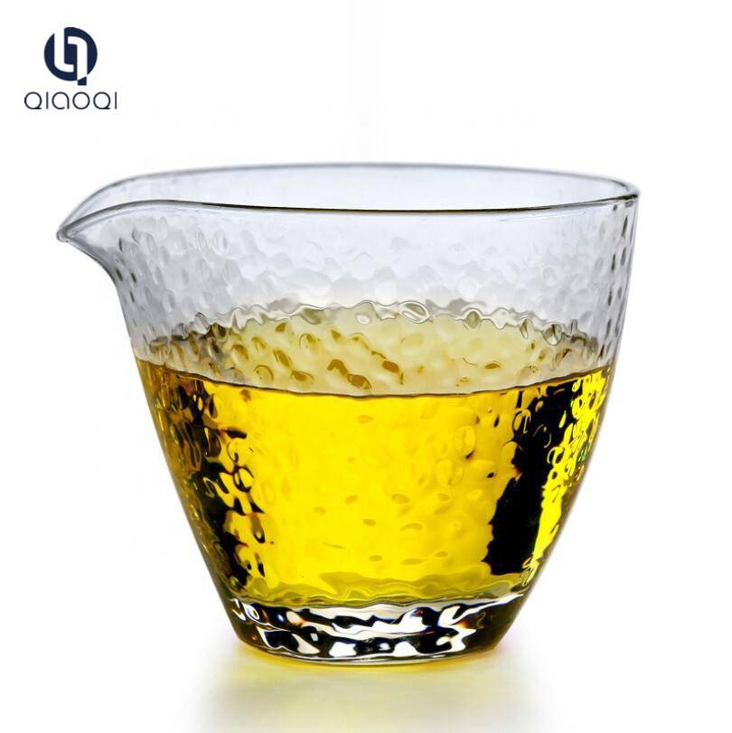 Wholesale Bulk Borosilicate Food grade Heat Resistant The fair Mug Glass Tea Cup Mini Glass Beer Mug