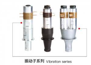 20Khz 1500w Ultrasonic Welding Transducer with Steel Booster Vibration System